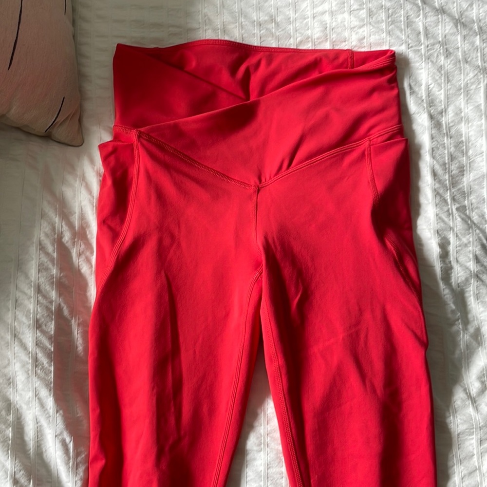 Red Pureluxe by Fabletics leggings